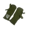 US Army Wool Trigger Finger Mitten Liners, Medium