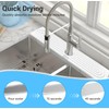 Faucet Mat for Kitchen Sink, 24'' Long Diatomite Instant Drying