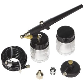 Single Action Airbrush Set w/1/8 Air Inlet & 2 Hoses