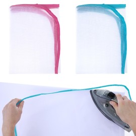 Ouligay 2 Pack Ironing Cloth to Protect Clothes, Pressing Cloth for Ironing, Ironing Pad, Iron Fabric Protector, Ironing Protection Tool, 22.05 x 15.35 inches