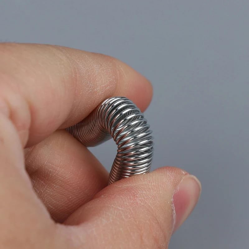 200 Piece Metal Spring Set Assortment Kit: Compression, Tension, Extension