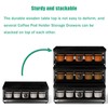 Sedegn Coffee Pod Holder Counter Coffee Vertuo Capsules Storage Organizer