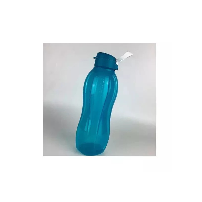 Tupperware NEW Tupperware Large eco water bottle sheer peacock blue