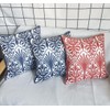 ZUODUTEX 45 x 45 Cm Cushion Covers Embroidery Geometry Cotton