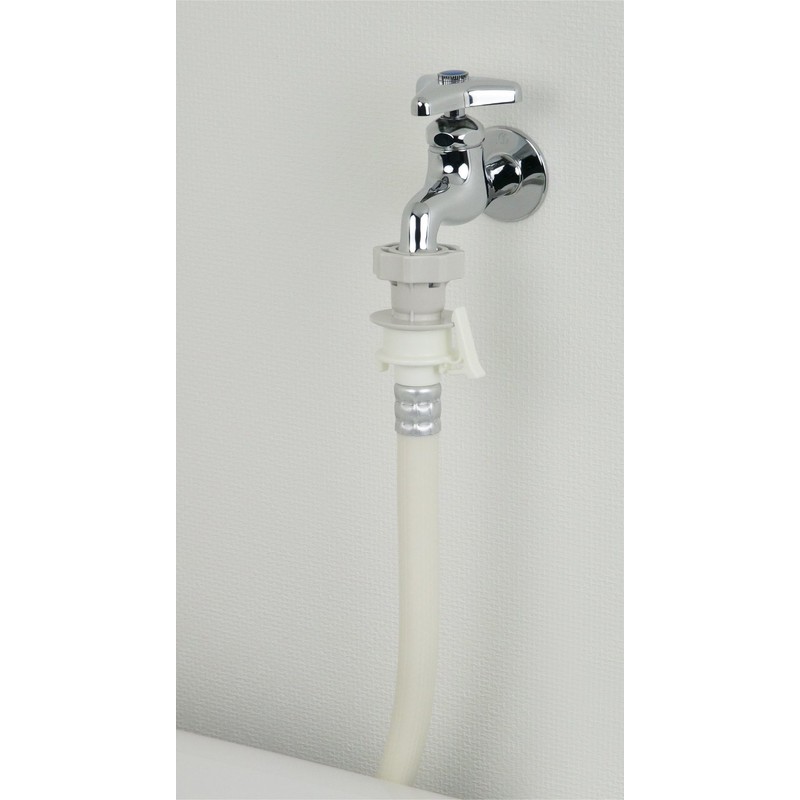 Kakudai Washing Machine Nipple with Water Leak Prevention Stopper, Compatible