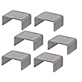 Heavy Duty Weld On 2x4 Steel Stake Pockets for Trailer & Truck (6)