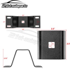 21ST Secure High Lift Jack Rack Mount Kit For Jeep Ford Chevy Toyota Bumper Truck Bed