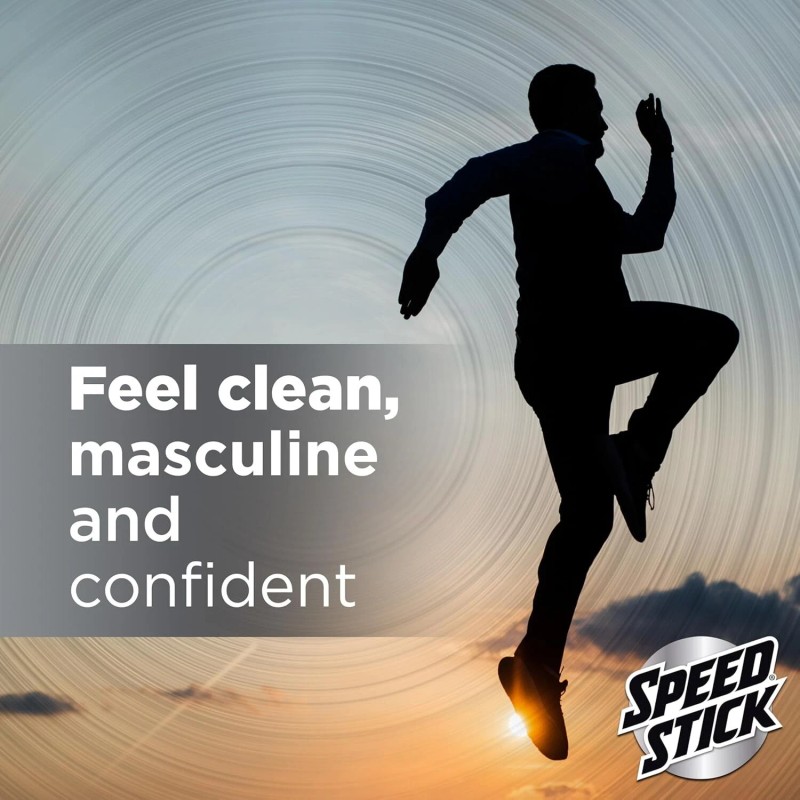 Mennen Speed Stick CG00483 Men's Deodorant, Regular - 3oz (4