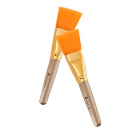 WOONEKY Facial Mask Mud Brush Tool 2pcs Face Mask Applicator Brush Soft Comfortable