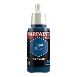 The Army Painter, Warpaints Fanatic Regal Blue Single Acrylics Miniature Hobby Painting Quality Paint for Miniature Wargaming