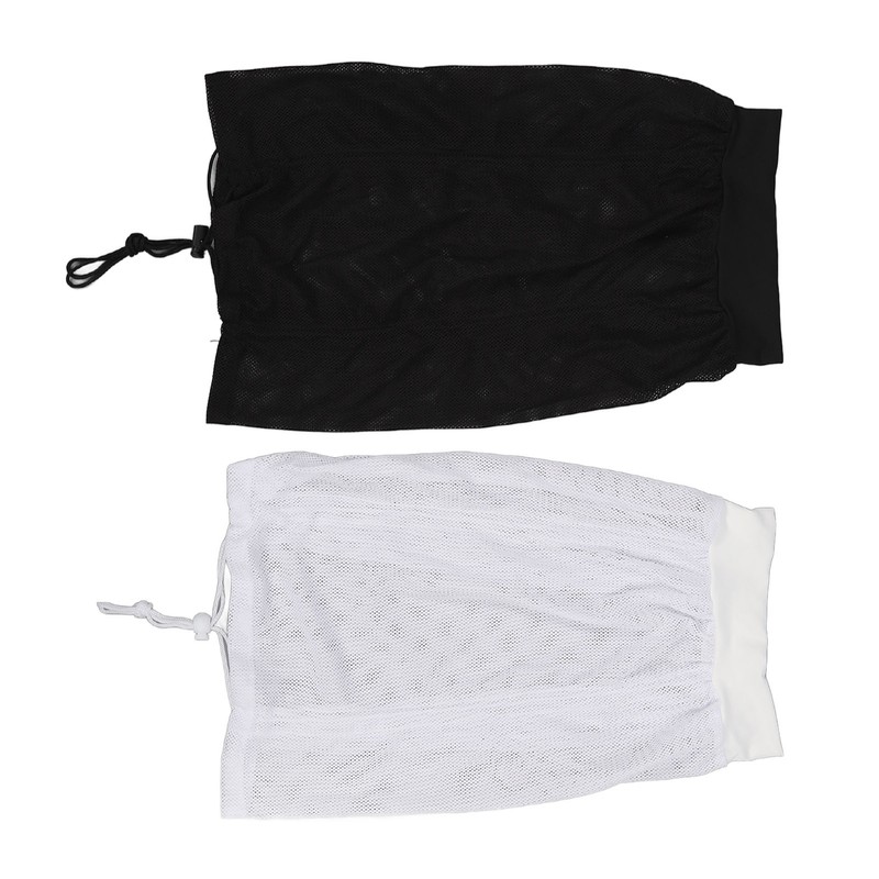 2PCS Net Plopping Cap Adjustable Multifunctional Reusable Net Plopping Bonnet
