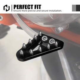 NICECNC Motorcycle Brake Lever Step Plate 79413051000 Compatible with 125-450 XC/XCF/SX/SXF 2016 125-500 XC/XCF/XCW/SX/SXF/EXC/EXCF/TPi/6D 2017-2023,See Fitment