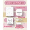 Memoqueen Mini Pocket Sticker Printer T02 Mini Pocket Thermal Printer,