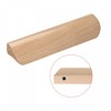 sourcing map Wood Pull Handles, 4.88" 5Pcs Wooden Drawer Unfinished