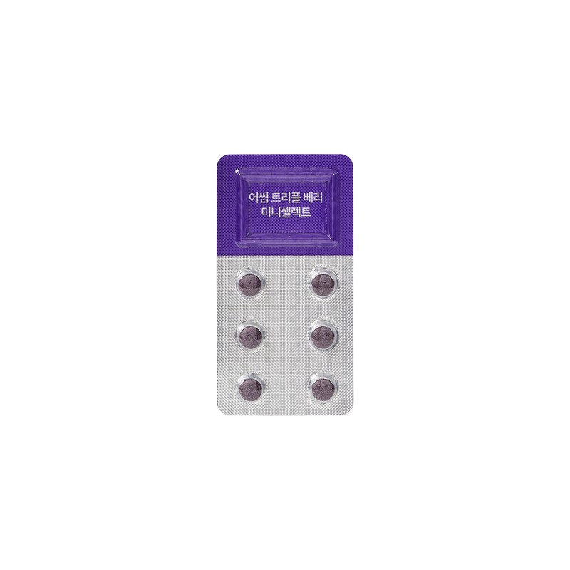 Awesome Triple Berry Mini Select 120 tablets x 4 boxes