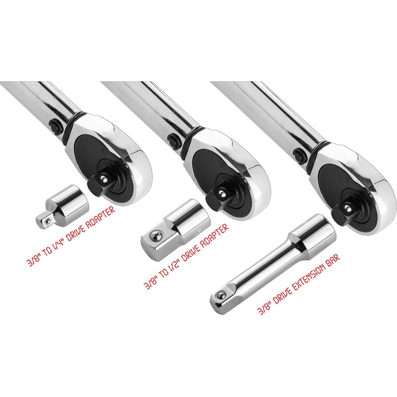EPAuto 3/8-Inch Drive Click Torque Wrench (10-80 ft.-lb. / 13.6-108.5