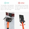 quipuda Hammer Holder for Tool Belt, Axe Holder Hammer Holster