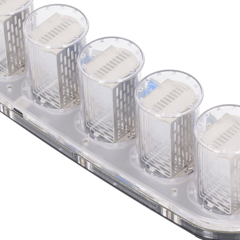 Nixie Tube Clock Breathing RGB High Accuracy Time Clock Luminous