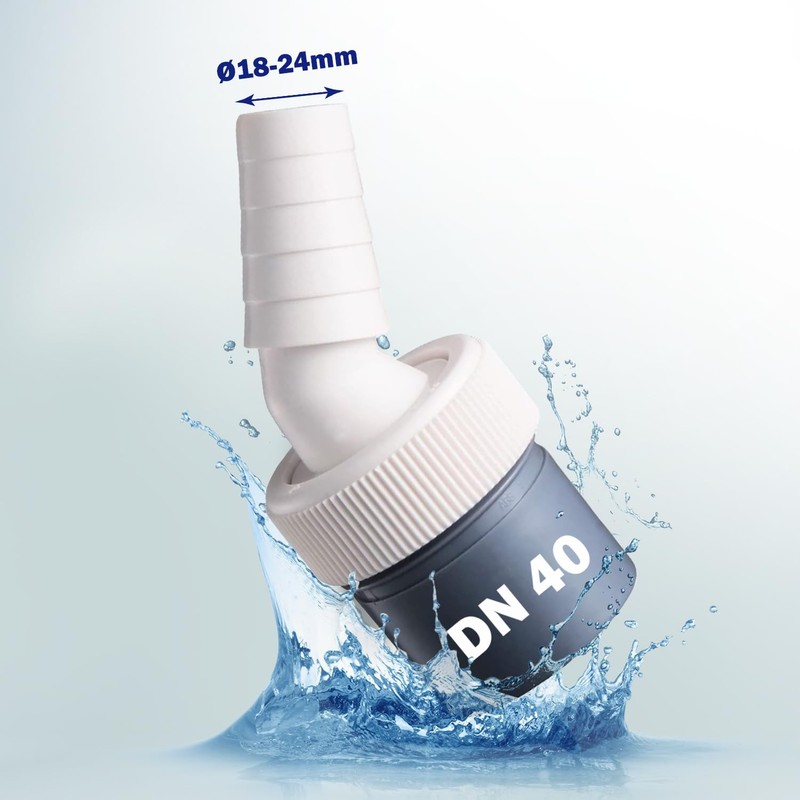 Monteral Washing Machine Drain Adapter and Drain Hose Connector for