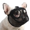 Short Snout Dog Muzzle Bulldog Muzzle Adjustable Breathable Mesh for