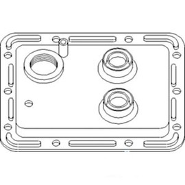 RAParts C5NN7211F Transmission Shift Cover Fits Ford Tractors 2000 3000 2110 2120