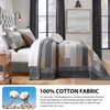 DDUOXIN 100% Cotton King Bedspread 120" W x120 L -