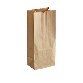6lb Brown Paper Bags 100 Count | Brown Lunch Bags for Sandwiches, Groceries and Snacks | Planet-Friendly & Disposable Small Paper Bags | Multipurpose Paper Lunch Sacks in Bulk