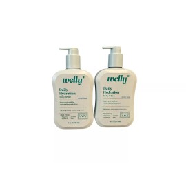 Welly Daily Hydration Body Lotion, 16 Fl Oz, 2 Pack