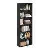 Furinno Jaya Simply Home Free Standing 6-Tier Open Storage Bookcase,