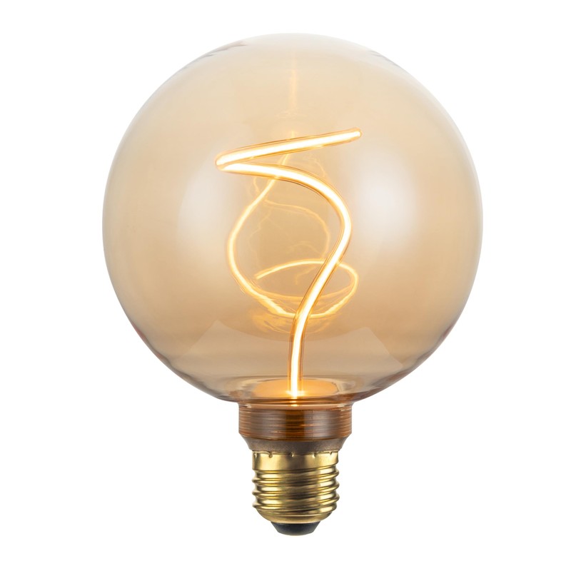 greenandco Vintage Design LED Lamp for Mood Lighting Dimmable E27