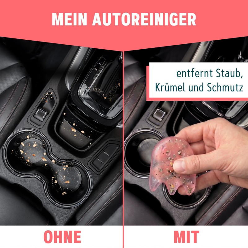 Sauberkugel® Saubergeist Innenraumreiniger Auto für Zwischenräume