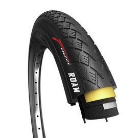 Fincci Roam 700 x 32c Tyre with Antipuncture Protection, 32-622, Foldable – for Electric, Road, MTB, and Hybrid Bikes