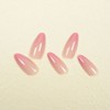 24PCS Reusable False Nails - Press on Nails, Short Long
