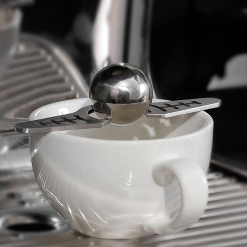 Tnfeeon Coffee Alive Extract Cooling Espresso Ice Sphere, Reusable Stainless