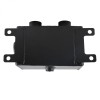 VEHITO 10AN 2 Port Dual Breather Filter Baffled Oil Catch