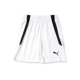 Puma JR 705145 Soccer Sweat-Absorbent Quick Drying Shorts, TEAMLIGA Game Pants, Kids, 24 Fall/Winter Colors: Puma, White/Puma, Black (04)
