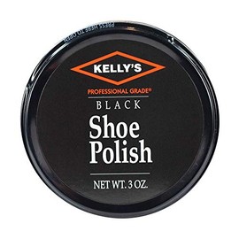 Fiebing's Kelly's Professional Paste Wax Shoe Polish Black 3oz