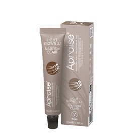 Apraise Vegan Eyebrow & Eyelash Tint 20ml, Light Brown 3.1