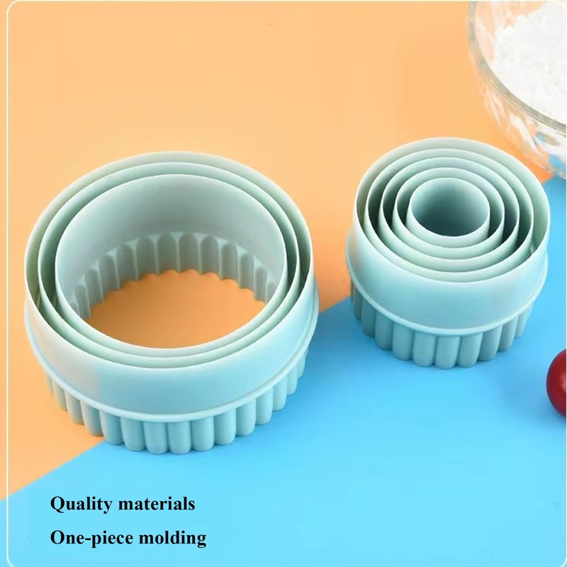 Cookie Cutters, 8 PCS Ideal Biscuit Cutter Tool, Highly Versatile