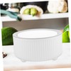 Levemolo Desktop Trash Can Simple Press Garbage Storage Bin for