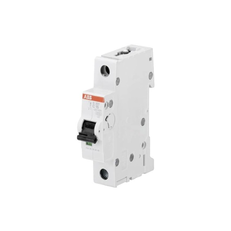 ABB S200 MCB Circuit Breaker Type C, 1-Pin 10A 230V