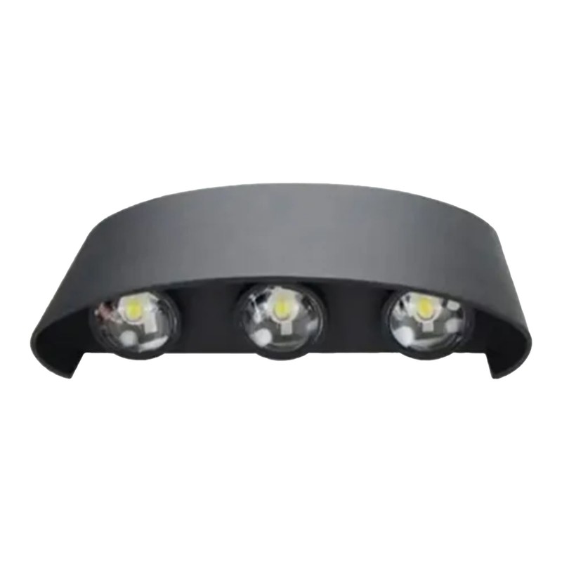 Outdoor LED Wall Lights 6 LEDs Patch Light Source Aluminum