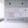 10pcs Self adhesive PVC Tile Floor Stickers Bathroom Kitchen Wall