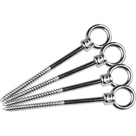 CelinaSun Awnings Mounting Assembly Tension Screw Galvanised Steel V2A, silver