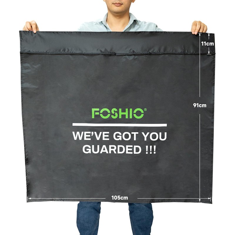 FOSHIO 4 Pack Car Door Panels Waterproof Cover Protection Window