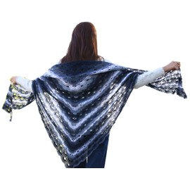 golo Wool Yarn for Knitting 550yd 0.22Ib Cachemire Multicolor Rainbow Yarn(C5-010)