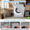 Ericlin 2-Pack Washer and Dryer Covers: Waterproof and Dustproof. Features