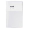 Kokuyo Jibun Diary 2025 Monthly Weekly A5 Slim, White, Ni-JCD1W-25,
