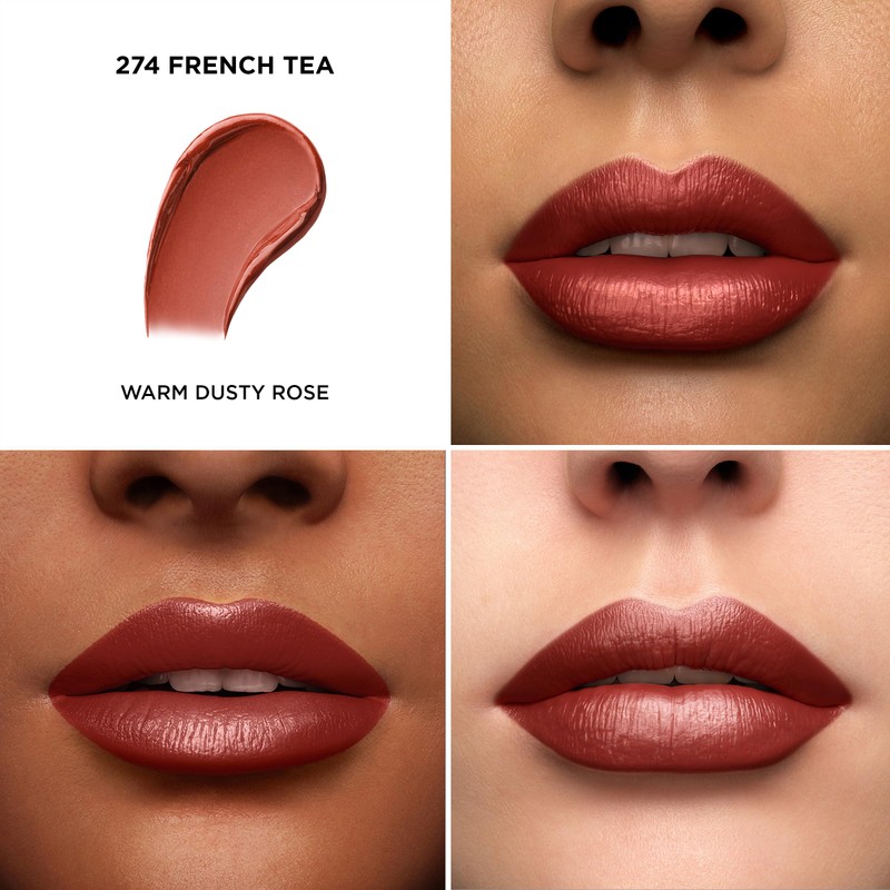Lancôme L'Absolu Rouge Cream Lipstick 274 French Tea, Moisturising Formula,