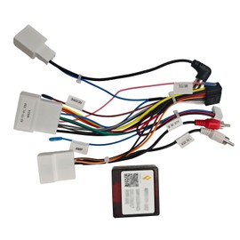 DVRMEDIA Car Stereo Wire Harness for Toyota Camry 4Runner Corolla Highlander Tundra Sienna Tacoma, 16 PIN Power Cable with Canbus for Toyota Aftermarket Radio Support J-B-L Amplifier SWC